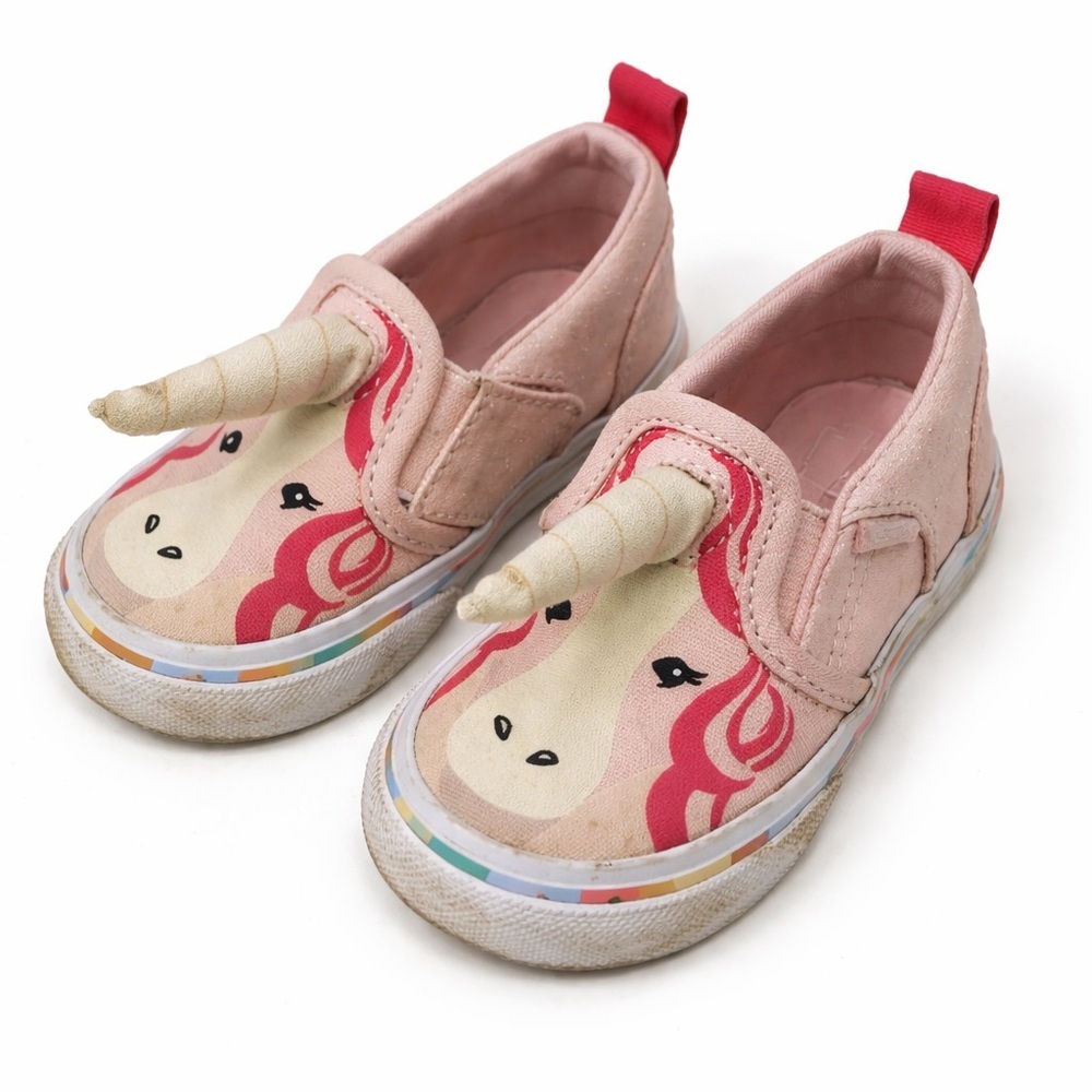 Vans Unicorn Sneakers Sz 4 baby velcro shoes